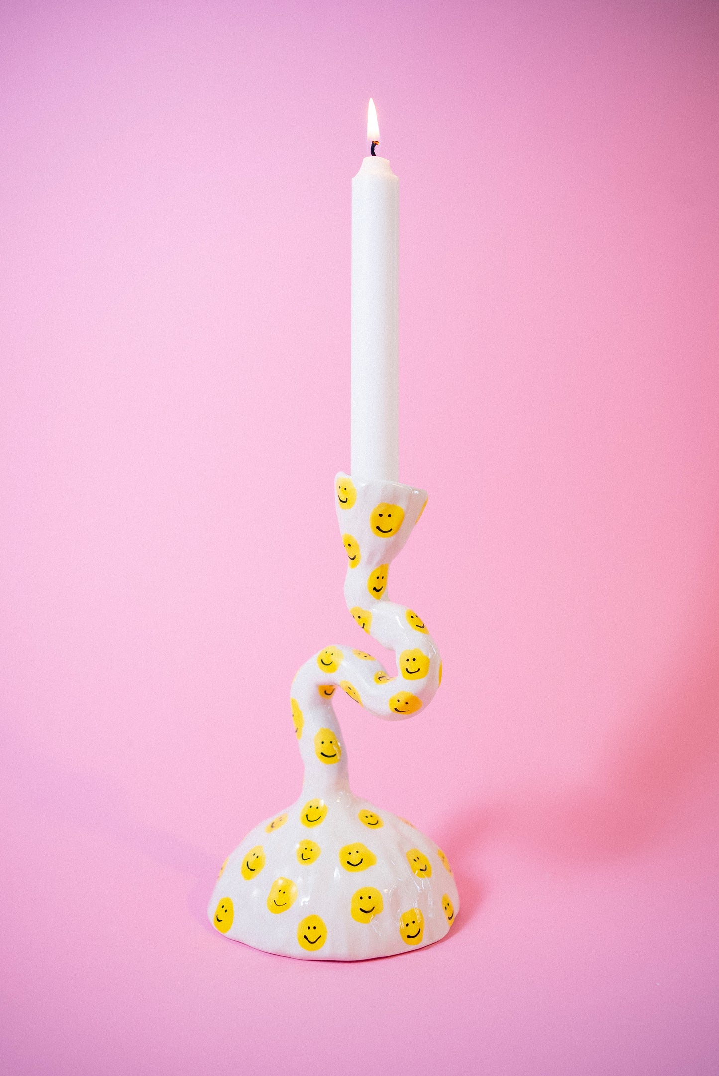 Smiley Candleholder 2