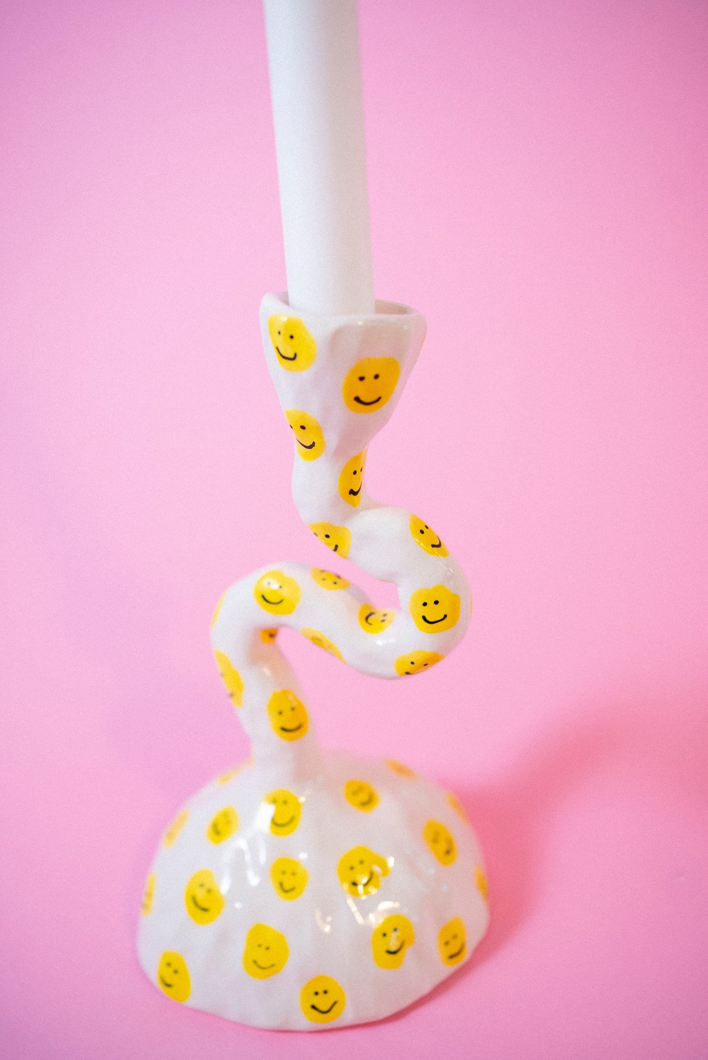 Smiley Candleholder 2
