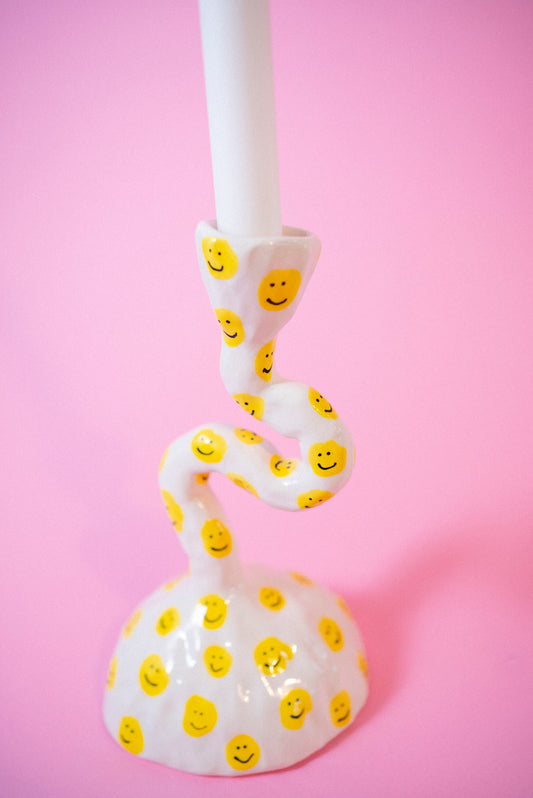 Smiley Candleholder 2