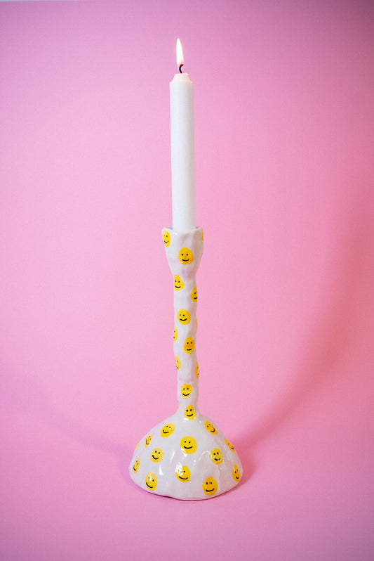 Smiley Candleholder 1